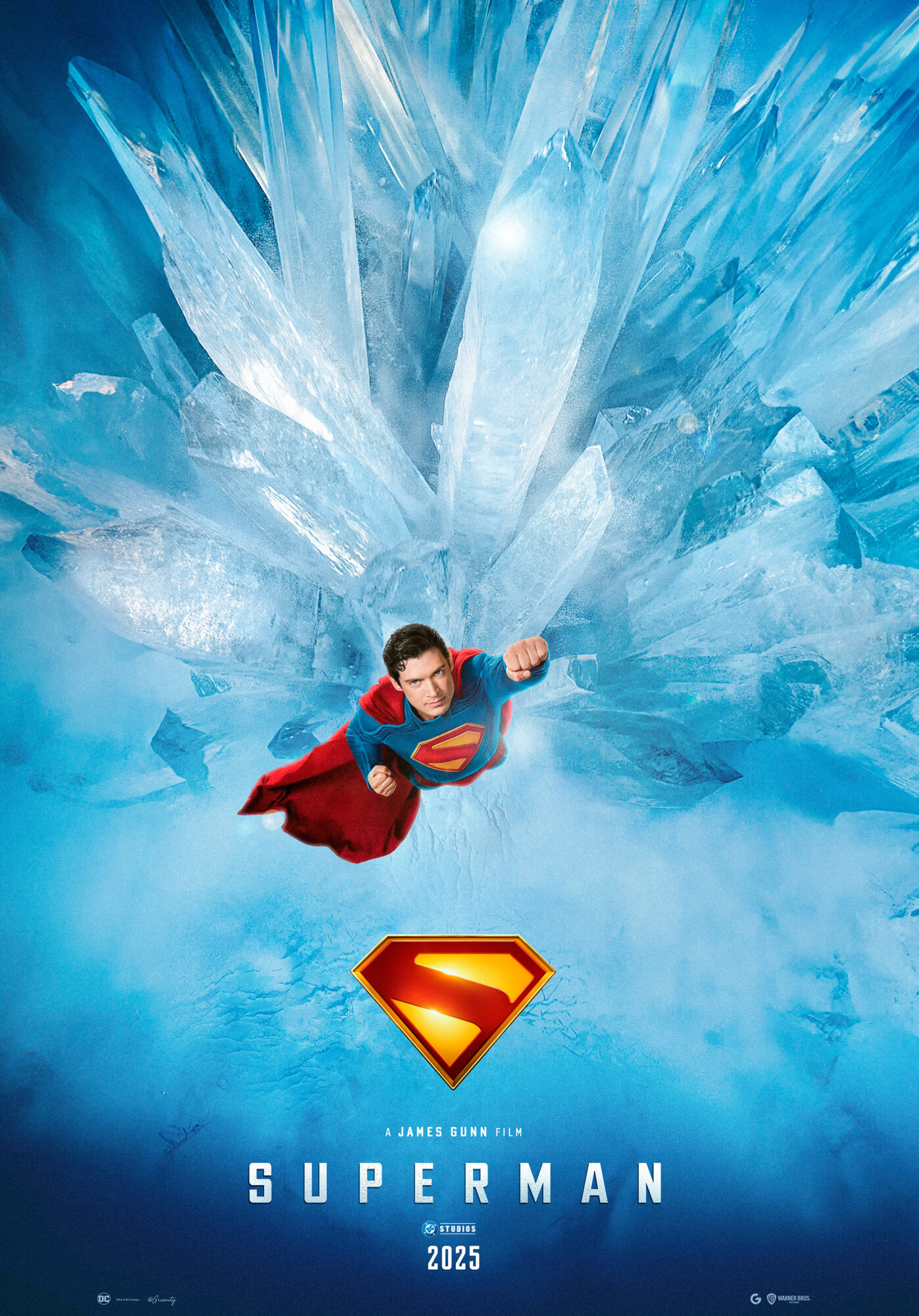 Poster-SUPERMAN-2025-Fortress-official-Top-View-Grievity-PS